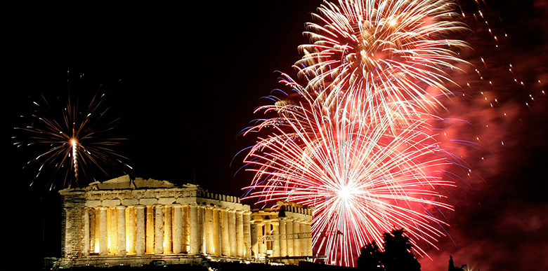 Новый 2020 год в Греции