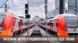 Наземное метро в Подмосковье в 2020 году