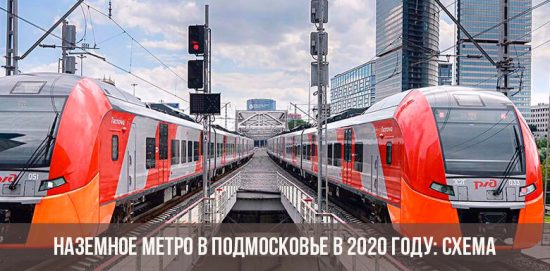 Наземное метро в Подмосковье в 2020 году