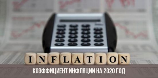 Инфляция на 2020 год