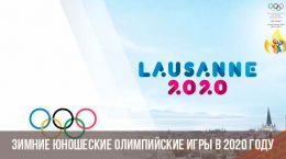 Зимние юношеские Олимпийские игры в 2020 году