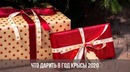 Подарок на год Крысы 2020