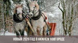 Новый год 2020 в Нижнем Новгороде