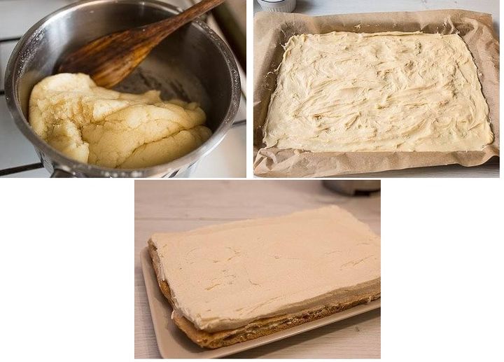 Приготовление торта Карпатка