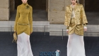 Золото коллекции Шанель зима 2019-2020