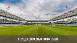 Города евро 2020 по футболу