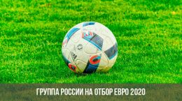 Группа России на евро 2020 по футболу