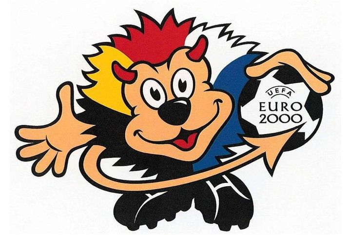 ЛЕв Бенелюк - символ евро по футболу 2000