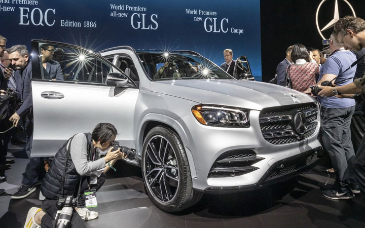 Презентация нового Mercedes GLS 2020