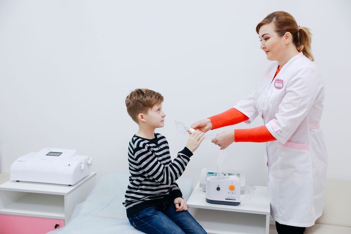Ребенок на приеме у доктора