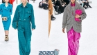 Цветные брюки осень-зима 2019-2020 от Шанель