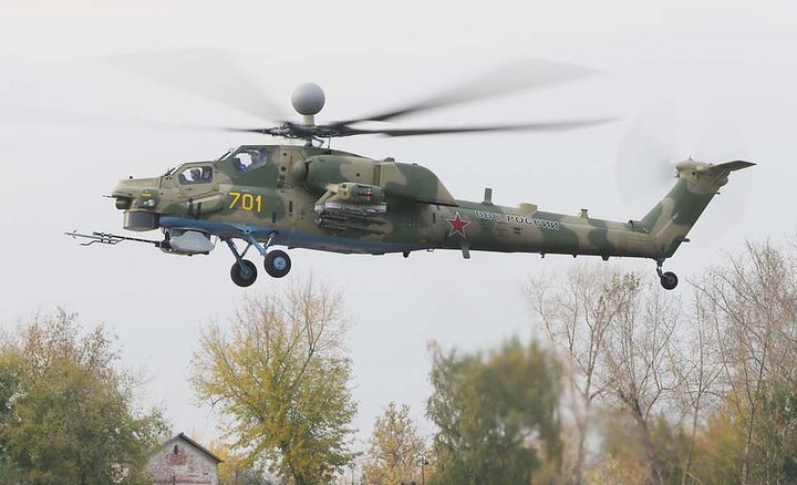 Всепогодный ударный вертолет Ми-28НМ
