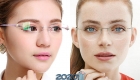 Нежные очки без оправы - мода 2020 года