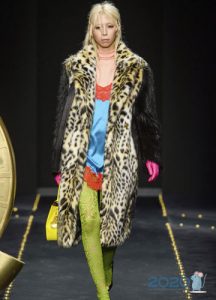 Модные леопардовые шубы 2020 года