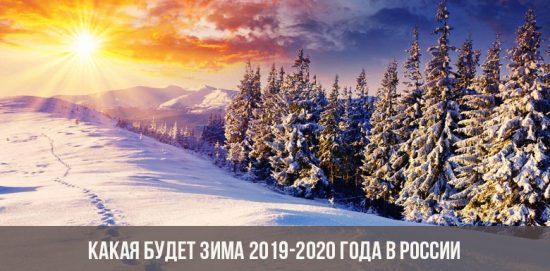 Какая будет зима 2019-2020 года в России