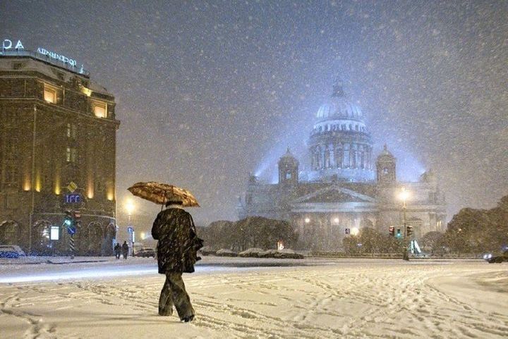 Зима в Питере