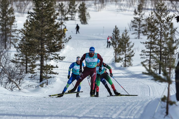 лыжные гонки на празднике севера