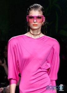 Модные очки с розовыми линзами весна-лето 2020