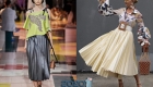 Модные юбки в складку весна-лето 2020
