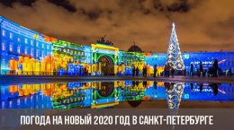 Погода на Новый 2020 год в Санкт-Петербурге