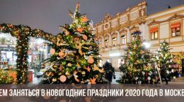 Чем заняться в новогодние праздники 2020 года в Москве